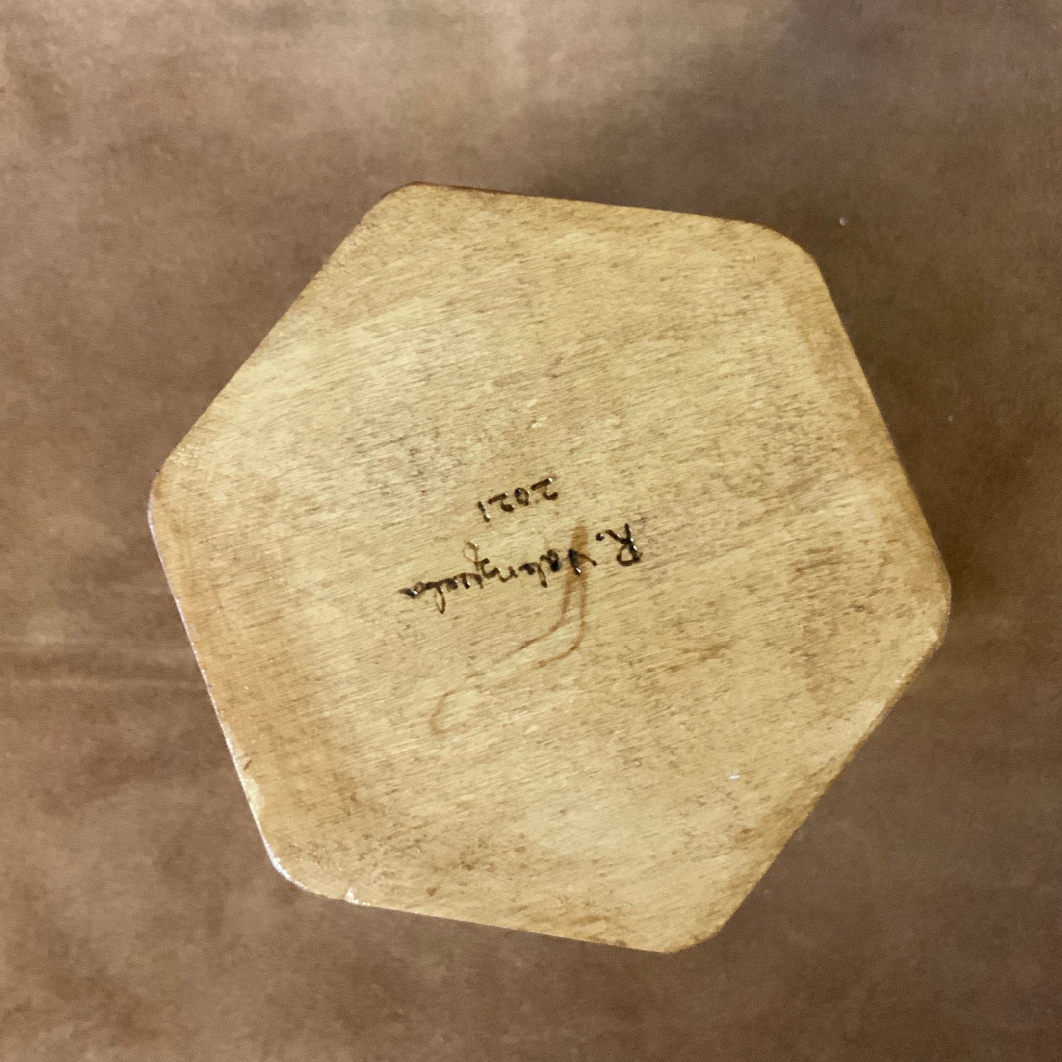 Native American Wood Bowl Handmade