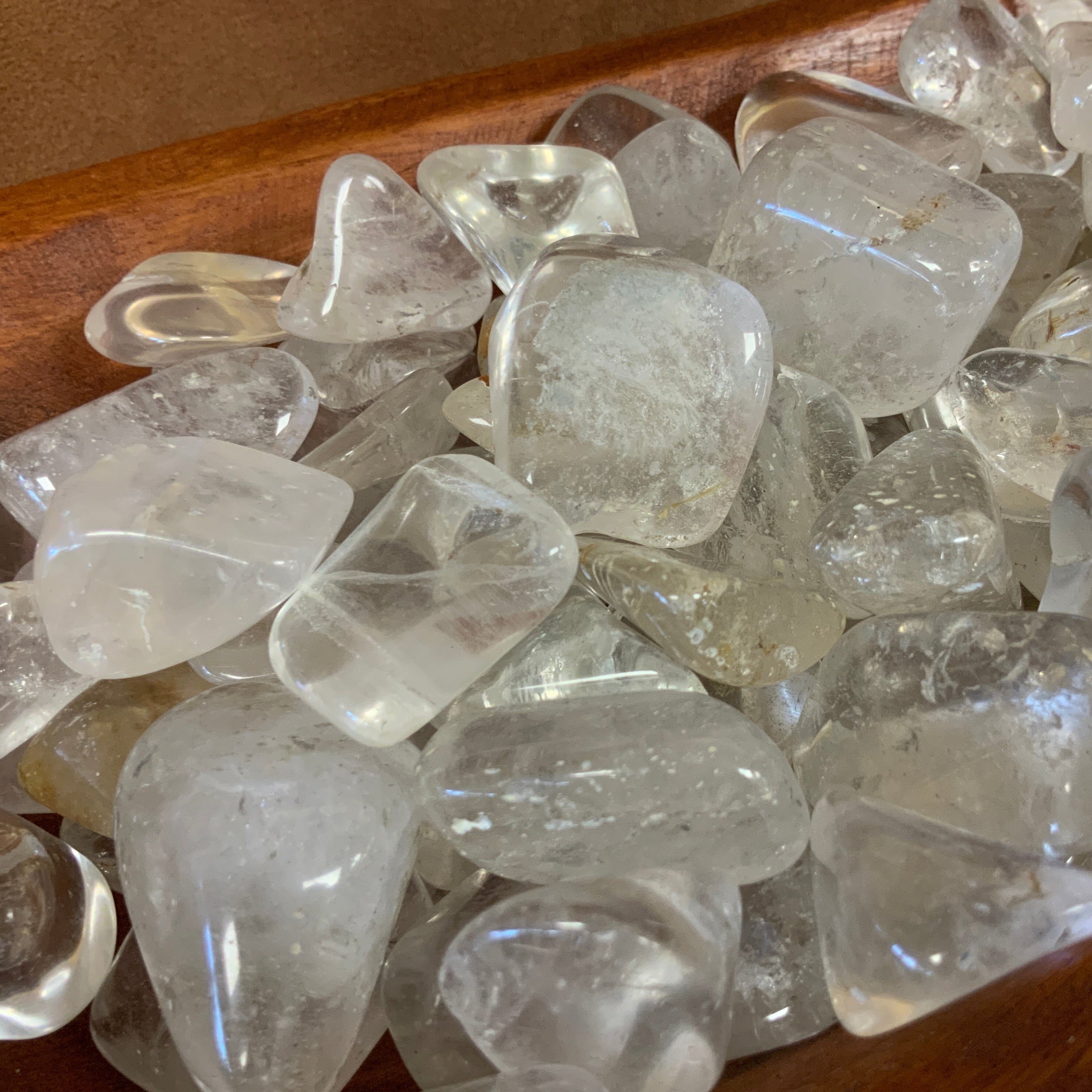 Quartz Crystal Tumbled from Madagascar