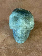 Prehnite skull