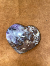 Large Puffy Amethyst Heart w/ Druzzy