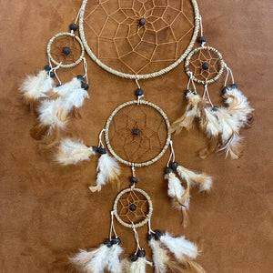 Hemp dreamcatcher 5pc