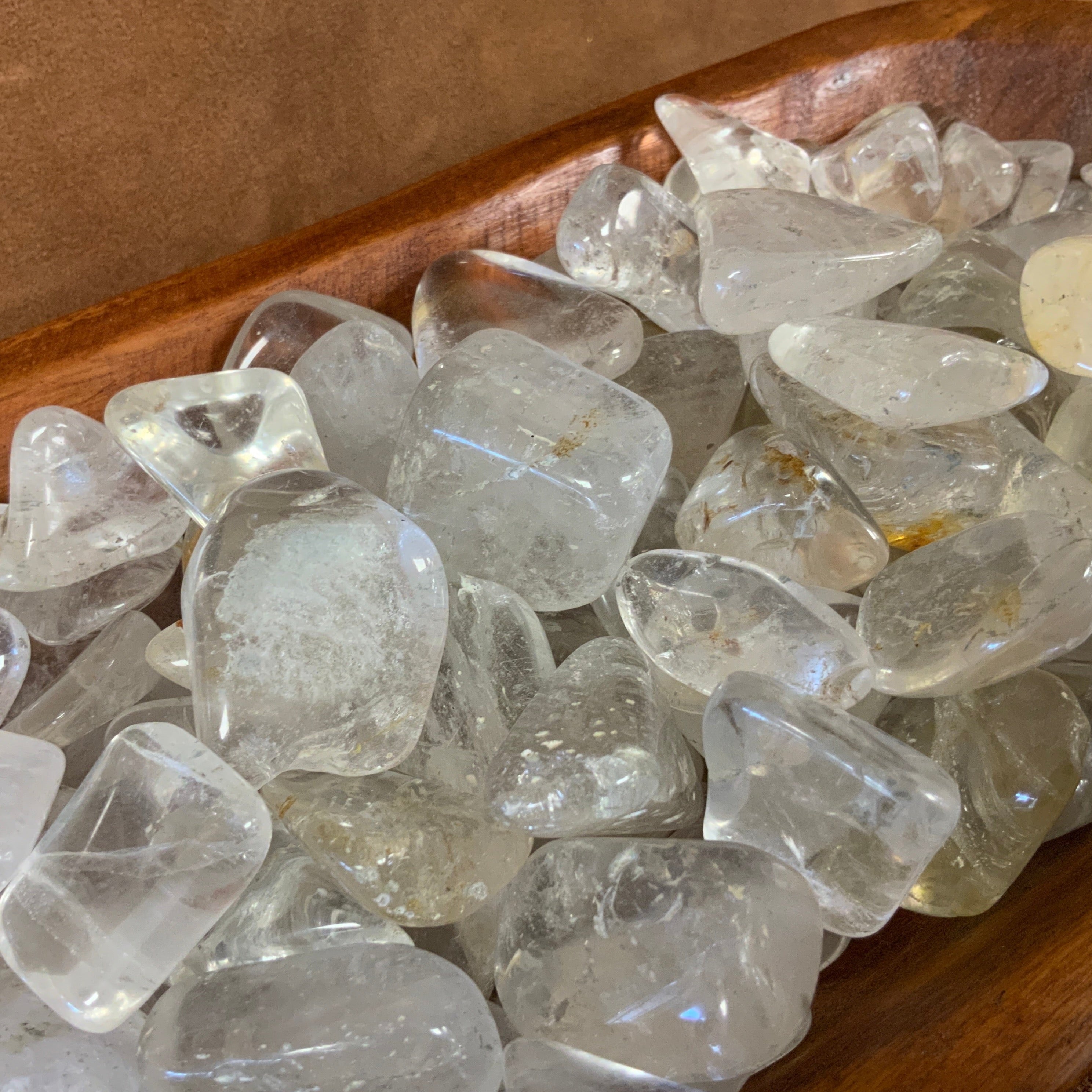 Quartz Crystal Tumbled from Madagascar