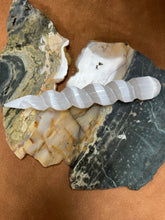 Unique Design Spiral Selenite Massage Wand