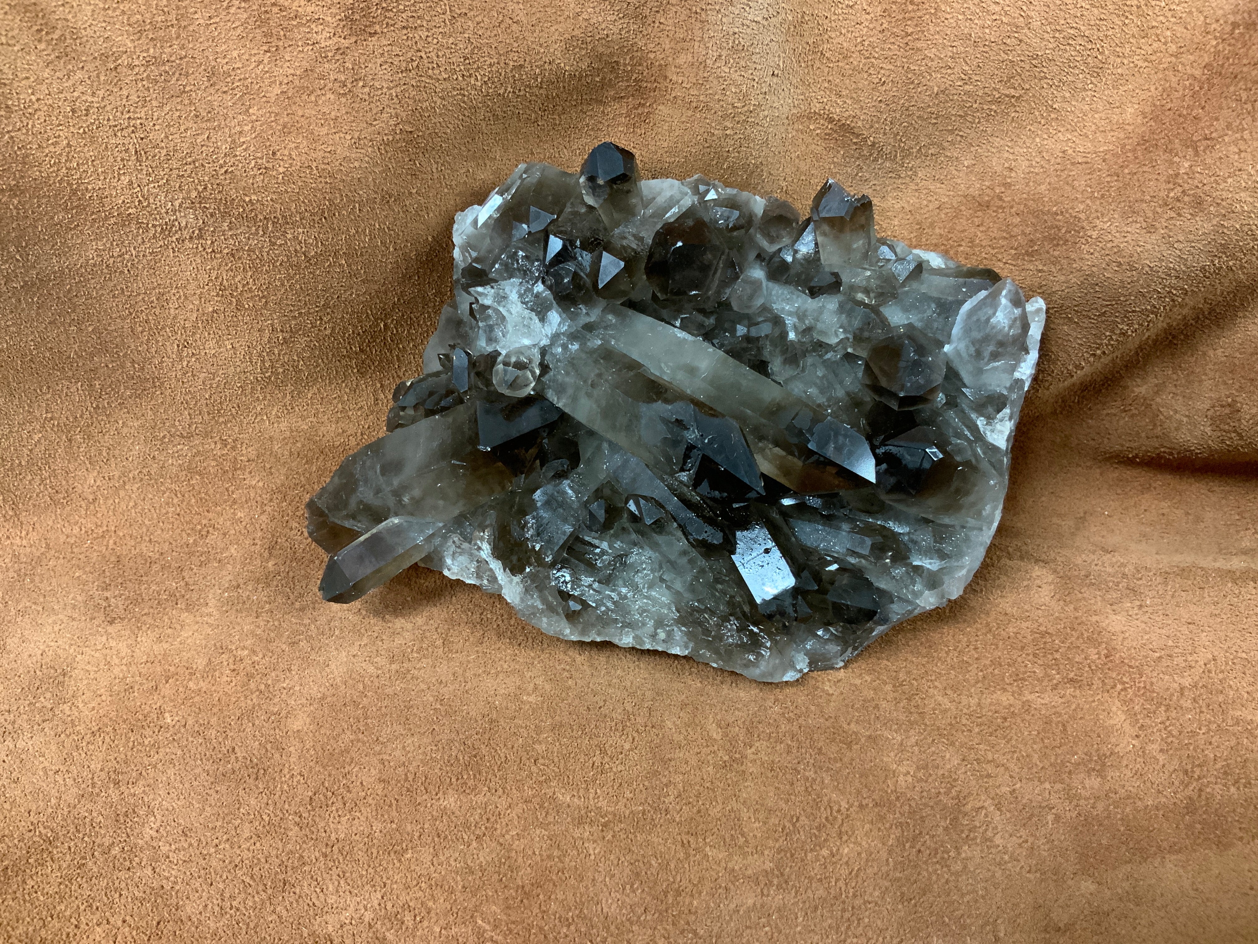 Smokey Quartz Cluster 4