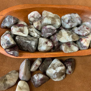 Ruby Tourmaline Tumbled LG