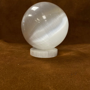 Large Selenite Sphere