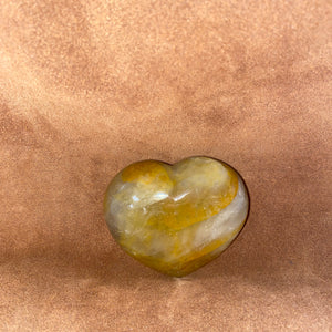 Small Golden Healer Heart