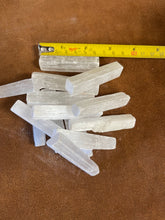 Selenite Positive Energy Minerals Sticks 2-2 1/2 in