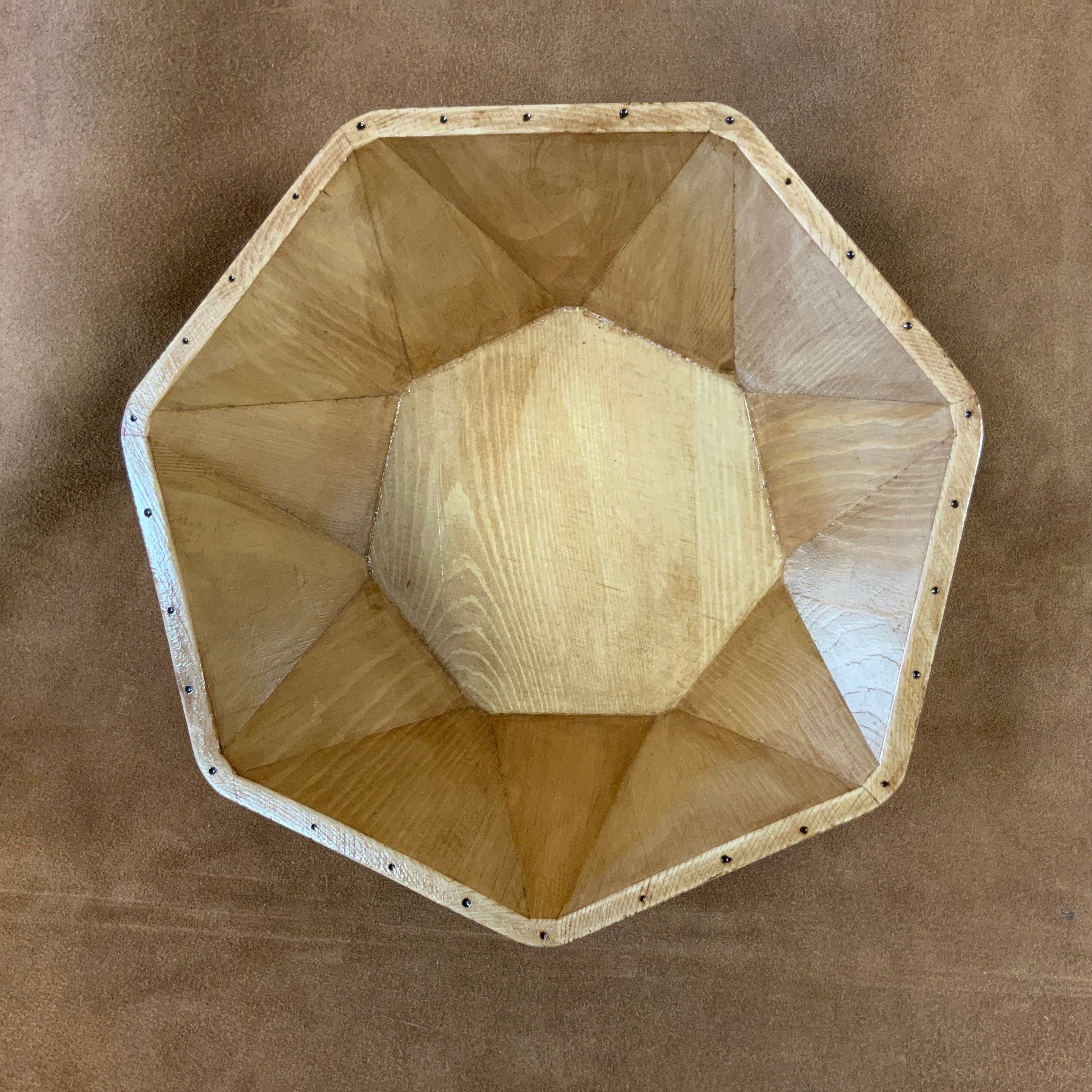 Native American Wood Bowl Handmade