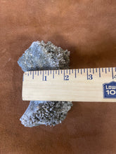 Quartz on pyrite specimen