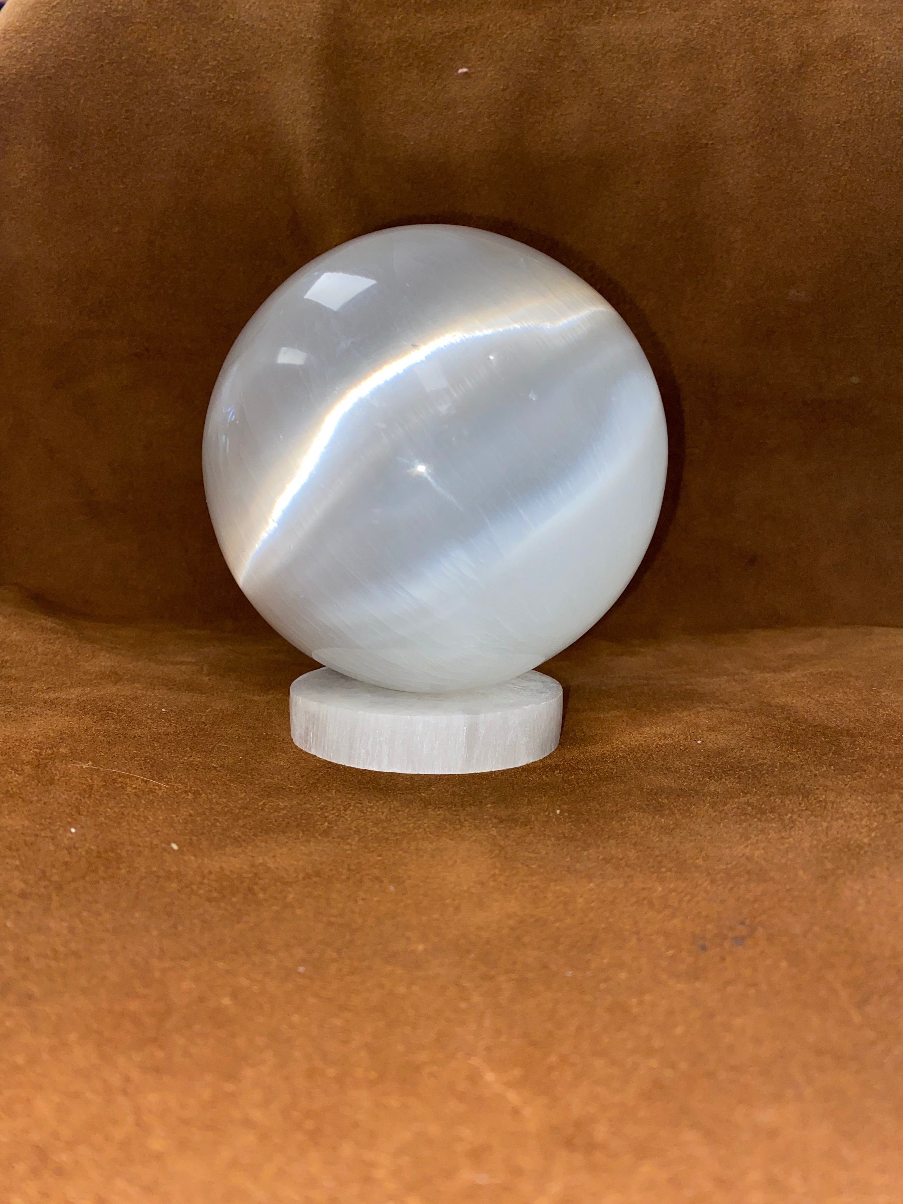 Large Selenite Sphere