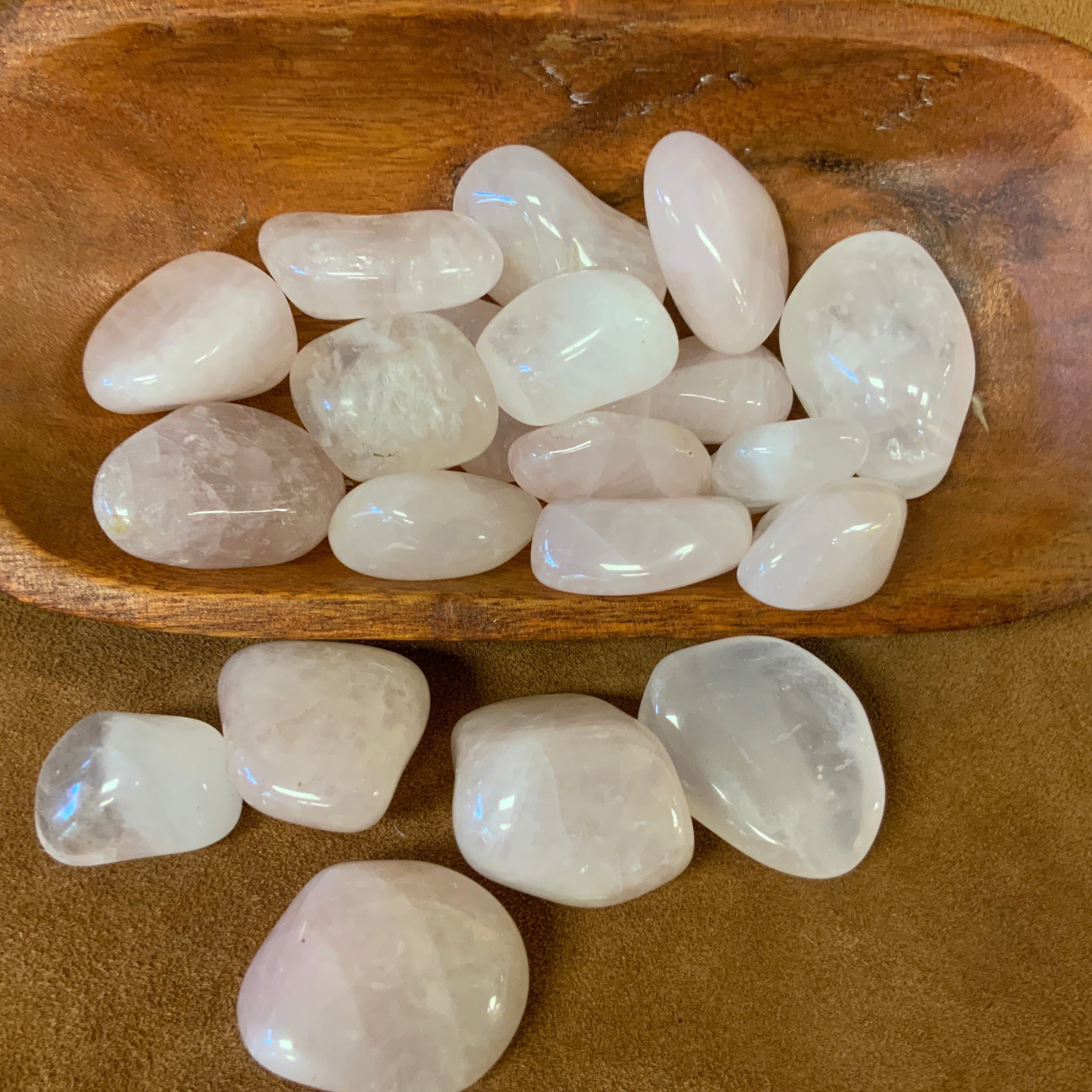 Rose Quartz Tumbled LG
