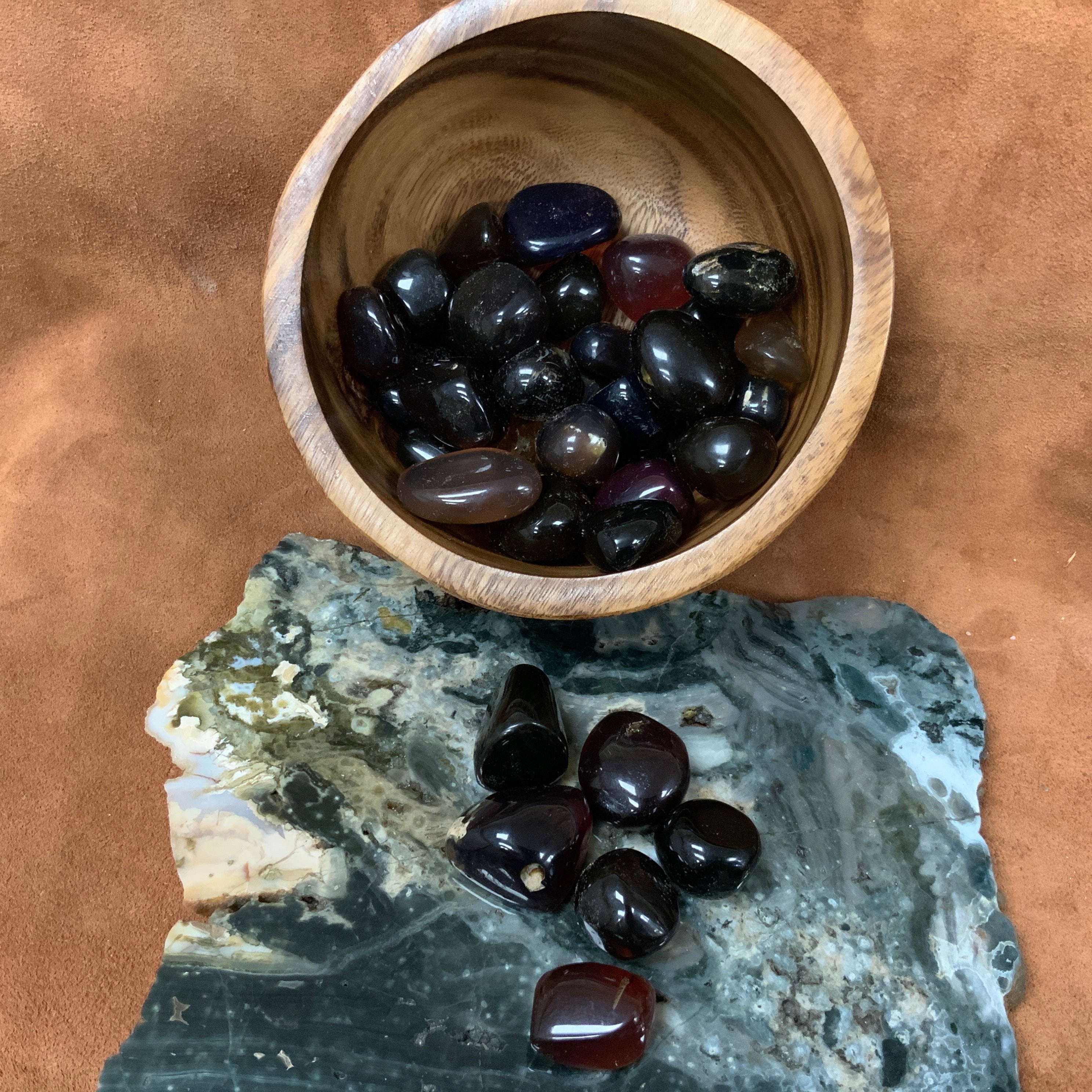 Baltic Amber comes from amber from the Baltic Sea region, which includes coastal areas along Poland.  It is usually harvested after it washed up on shore.  Dates back to 44 million years ago.