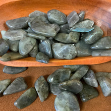 Labradorite Peacock Blue tumbled