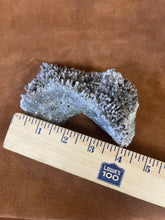 Quartz on pyrite specimen