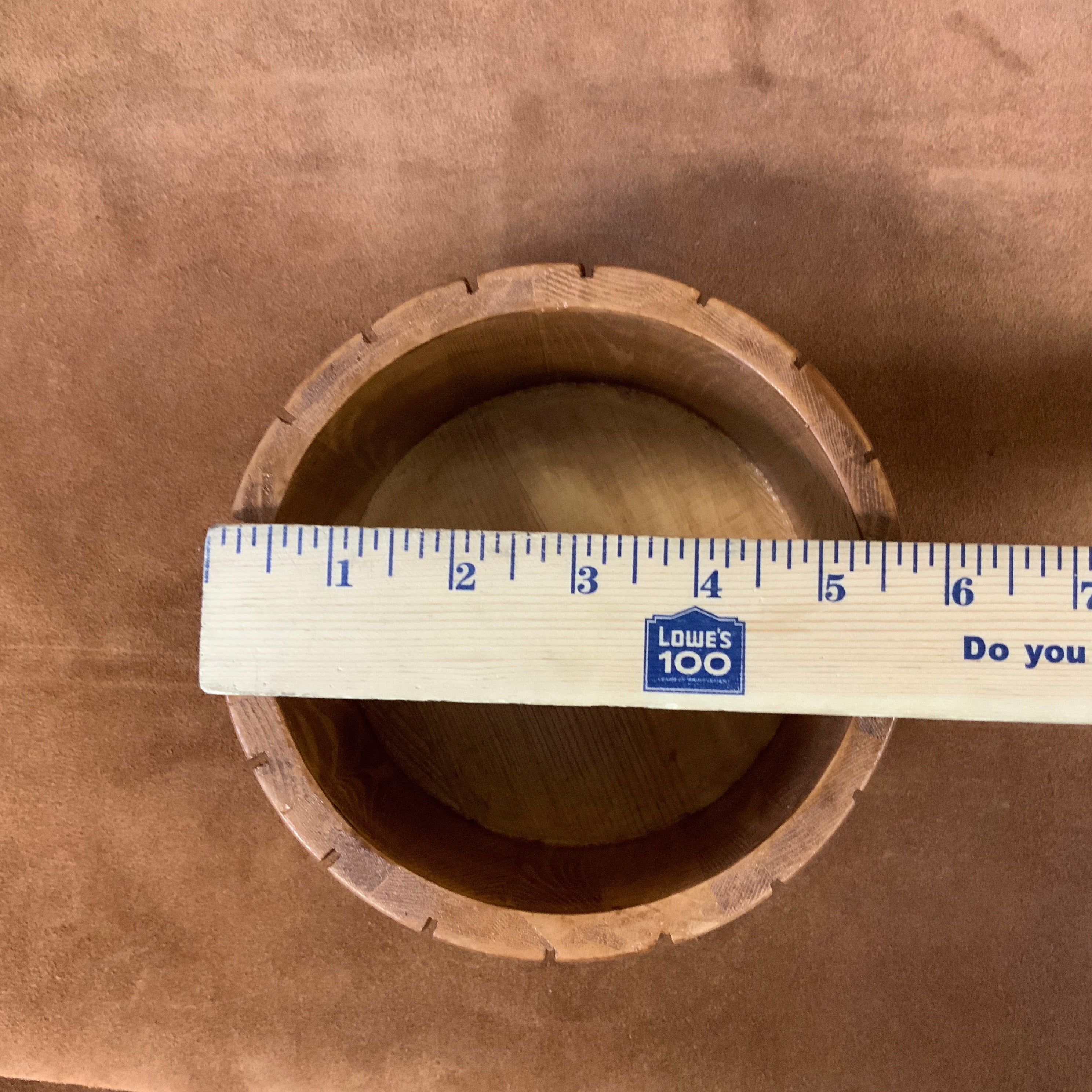 Native American Wood Bowl Handmade