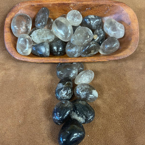 Smokey quartz tumbled stone