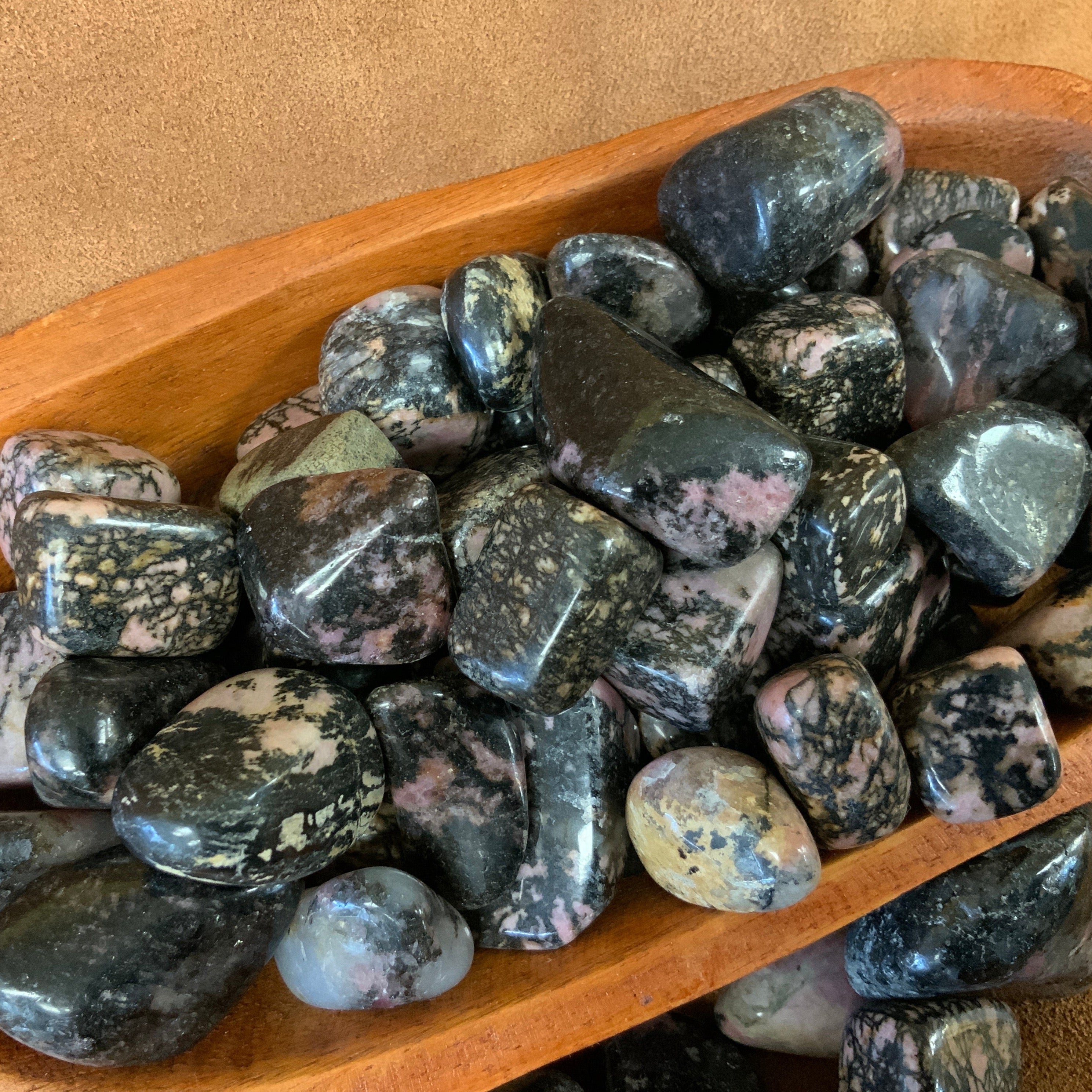 Rhodonite Tumbled