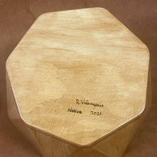 Native American Handmade Wood Burned Bowl