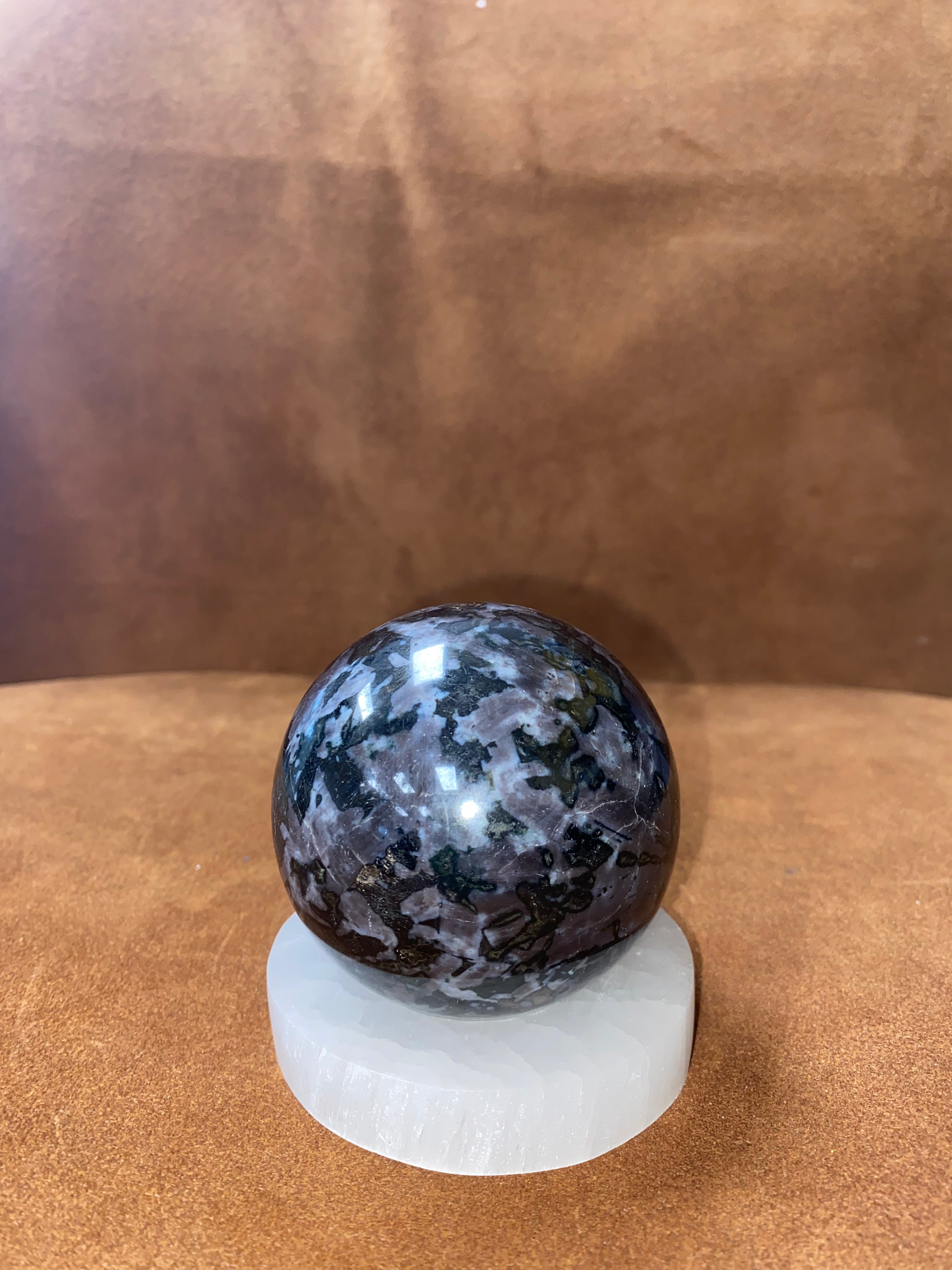 Indigo Gabbro Sphere
