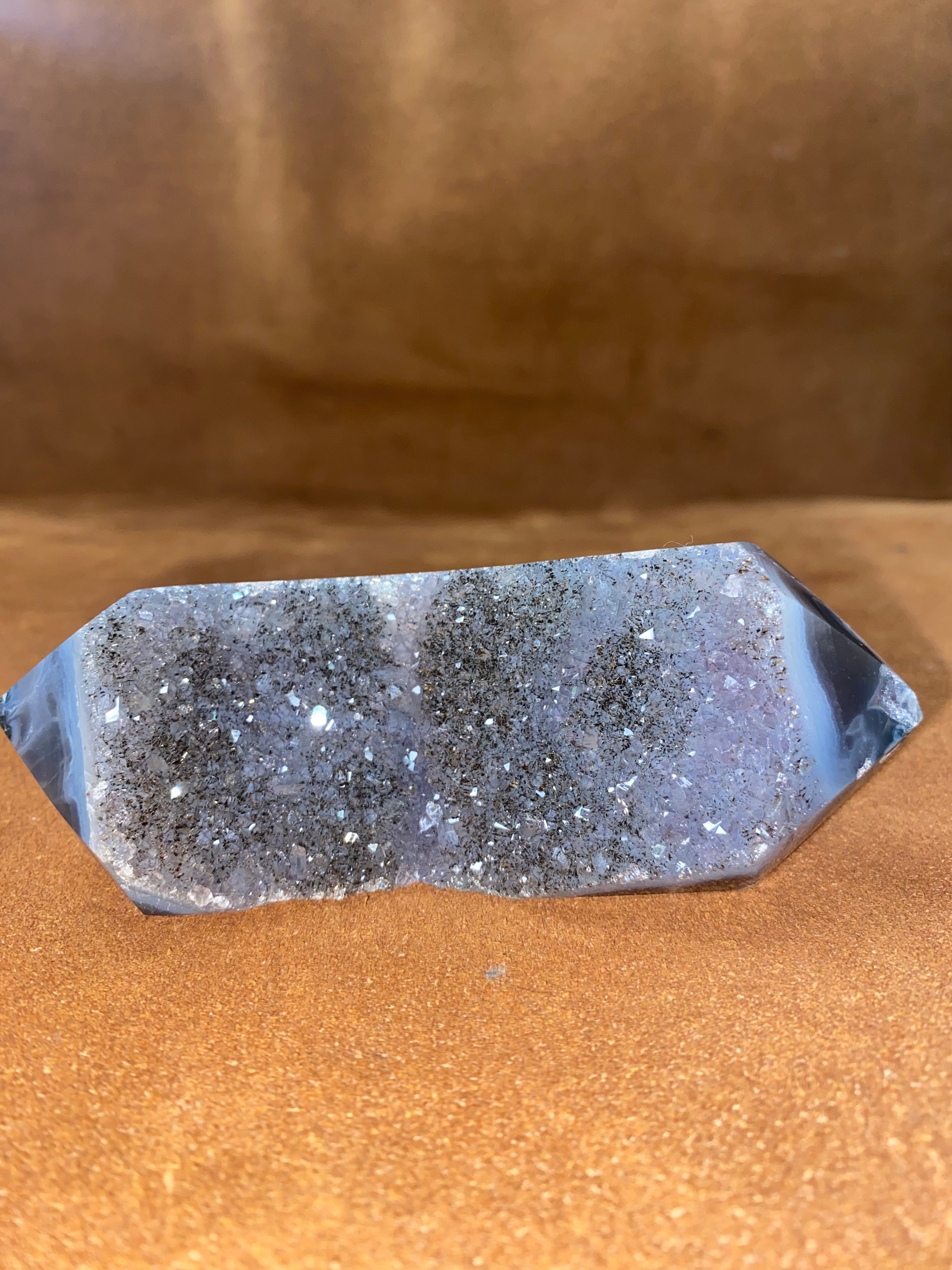 Moss Agate & Amethyst