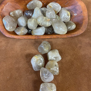 Rutilated Quartz tumbled