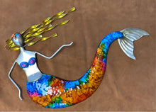 Colorful Wall Decor Large Mermaid