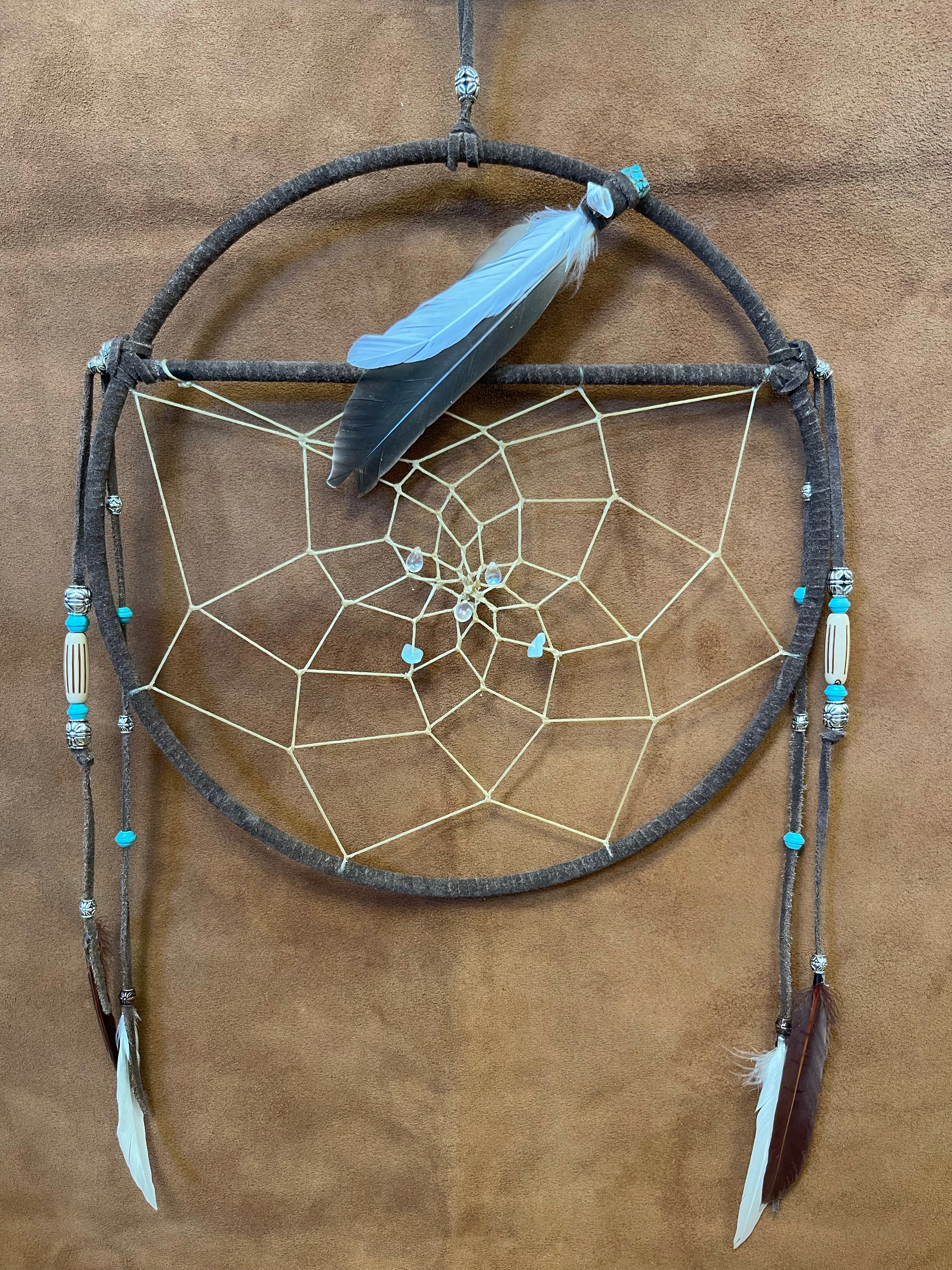 Dream Catcher By Bv #9 With Artificial Sinew