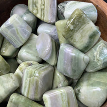 Infinity Tumbled Stone (Green Serpentine)